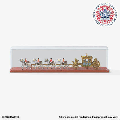 MATCHBOX Collectors Coronation 1762 Gold State Coach - HWJ96