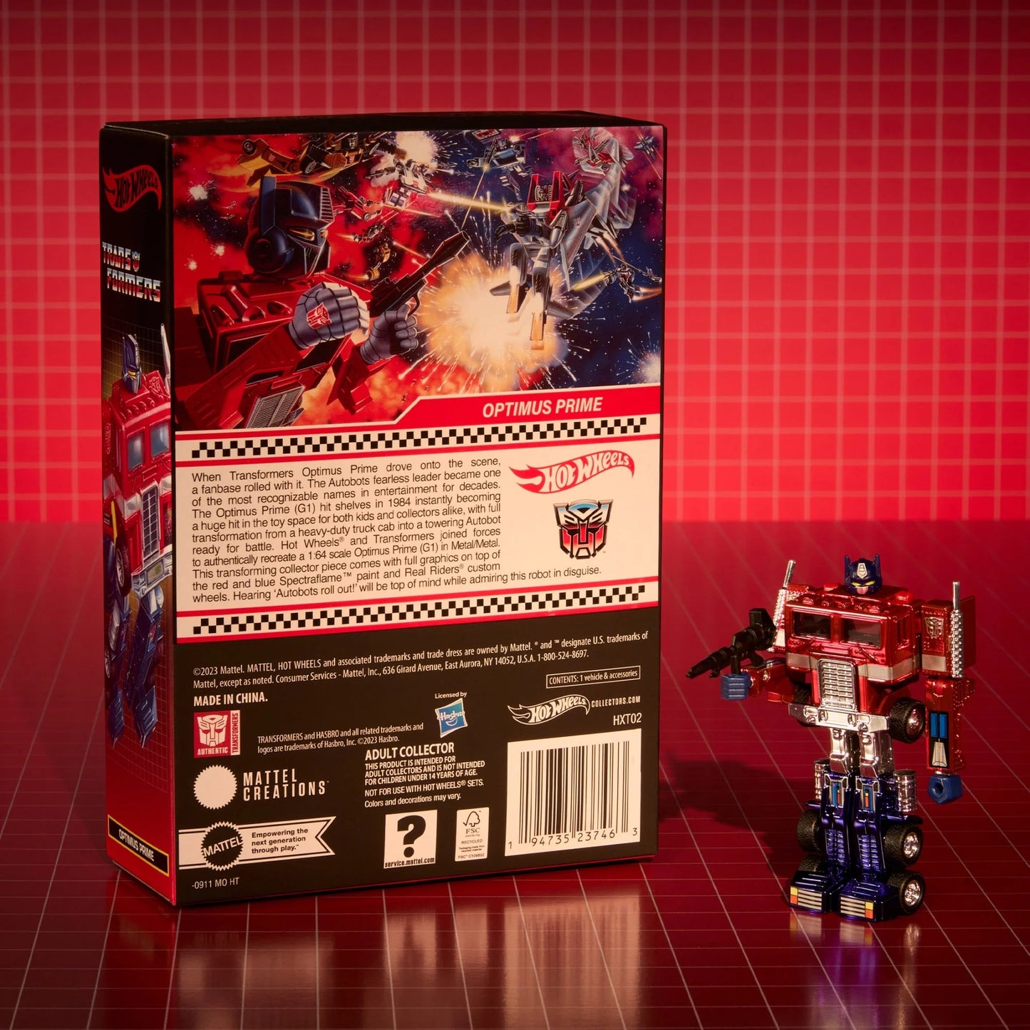 Hot Wheels Transformers Optimus Prime - HXT02