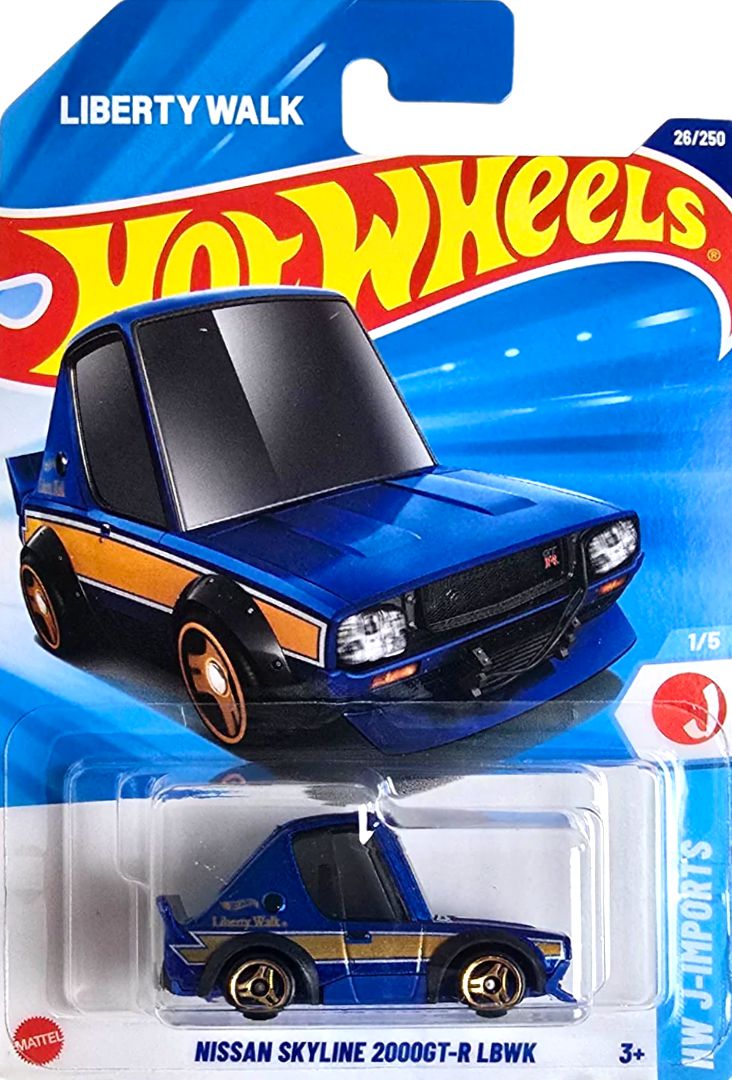Hot Wheels Nissan Skyline 2000GT-R LBWK HYX54