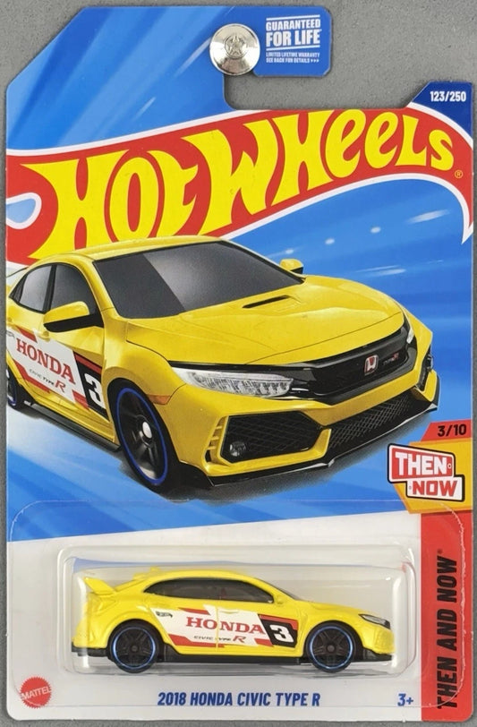 Hot Wheels 2018 Honda Civic Type R HW Honda GHF50 - Más (+) un Hot Wheel de bonificación