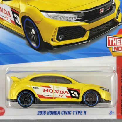 Hot Wheels 2018 Honda Civic Type R HW Then and Now HYY26 - 2025 Dollar General Exclusive