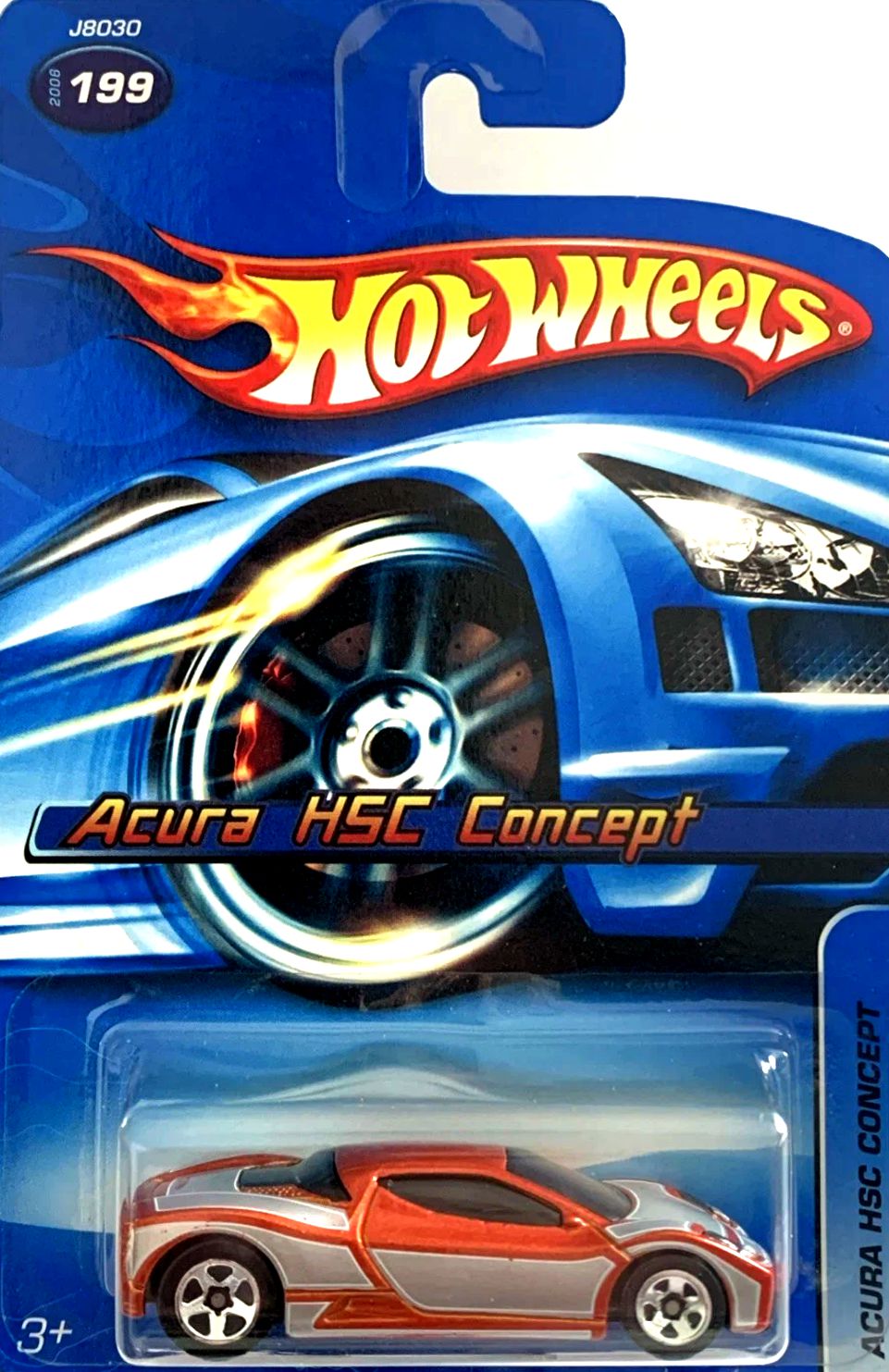 Hot Wheels Acura HSC Concept J8030