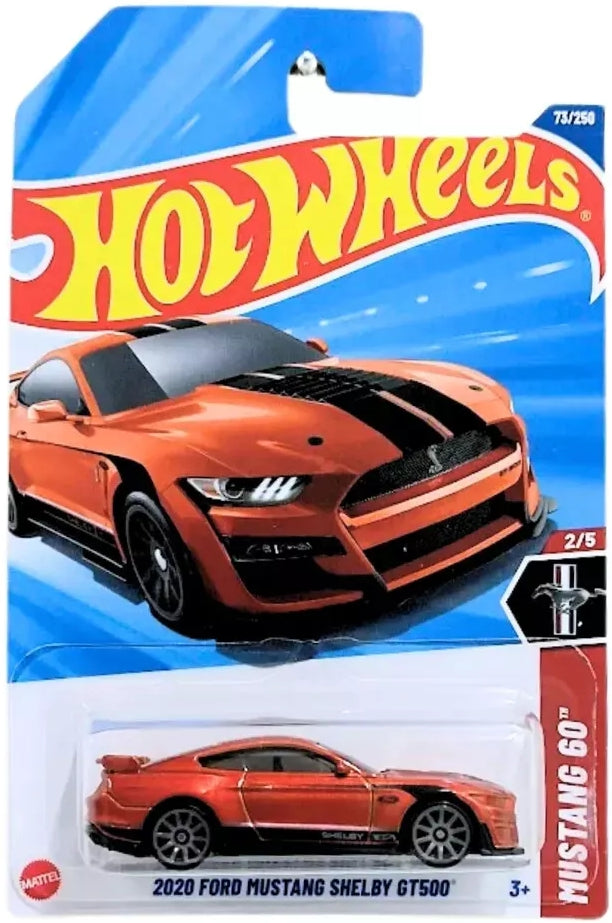 Hot Wheels 2020 Ford Mustang Shelby GT500 HW Mustang 60th JBB16