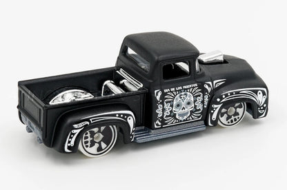 Hot Wheels Custom '56 Ford Truck HW Celebration Racers JBB43 - Day of the Dead - Halloween