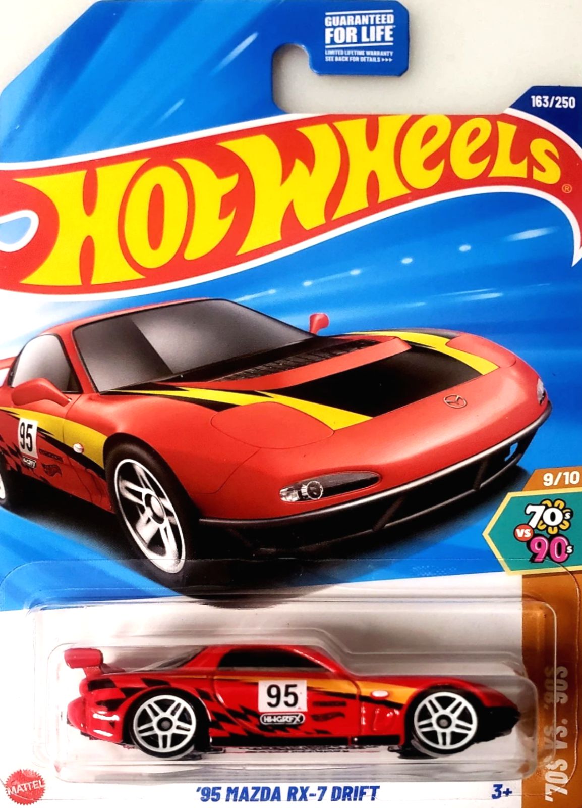 Hot Wheels '95 Mazda RX-7 Drift JBB57