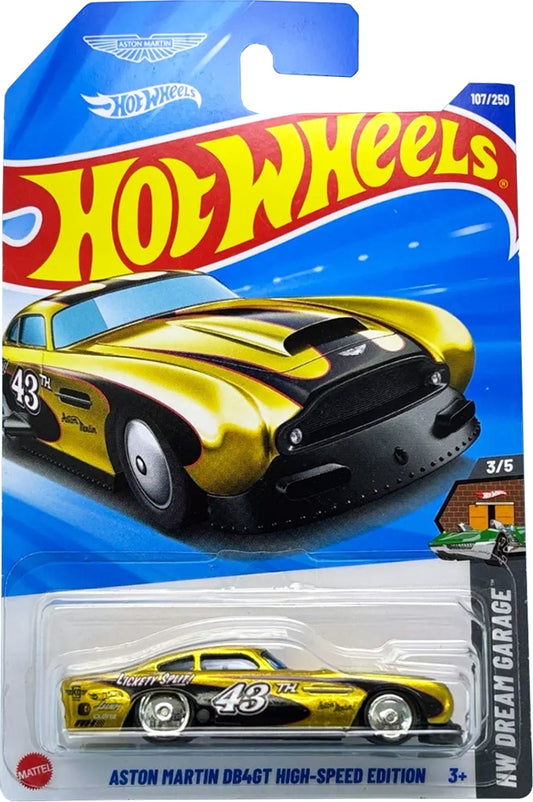 Hot Wheels Aston Martin DB4GT High-Speed Edition HW Dream Garage JBC39 - 2025 Super Treasure Hunt