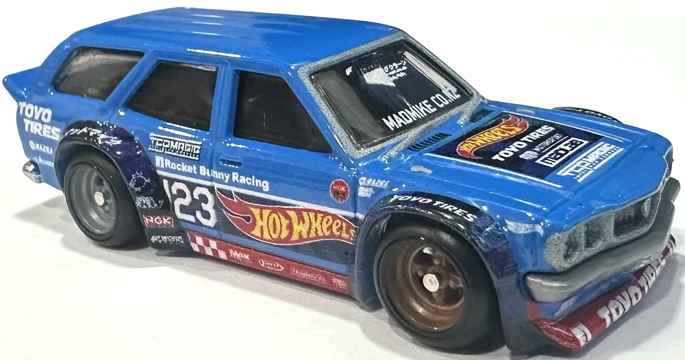 Hot Wheels Mad Mike RX-3 Wagon JBK50 Ronin Run II Premium