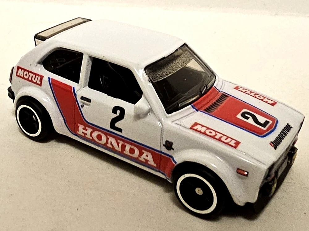 Hot Wheels Premium Team Transport #80 '73 Honda Civic Custom Aero Lift JBM36 - 2025 Mix 3