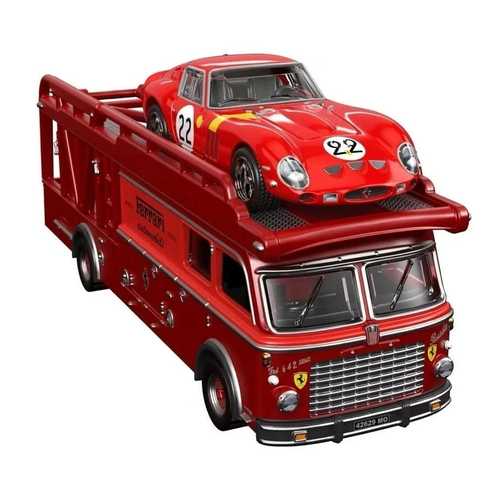Hot Wheels Premium Team Transport #83 Ferrari 250 GTO and Fiat 642 RN2 Bartoletti Transporter JBM37 - 2025 Mix 4