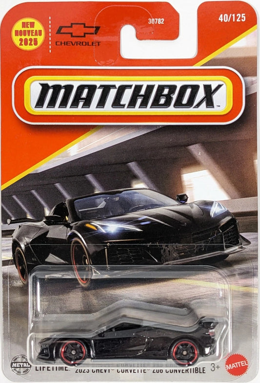 MATCHBOX 2023 Chevy Corvette Z06 Convertible JBN76