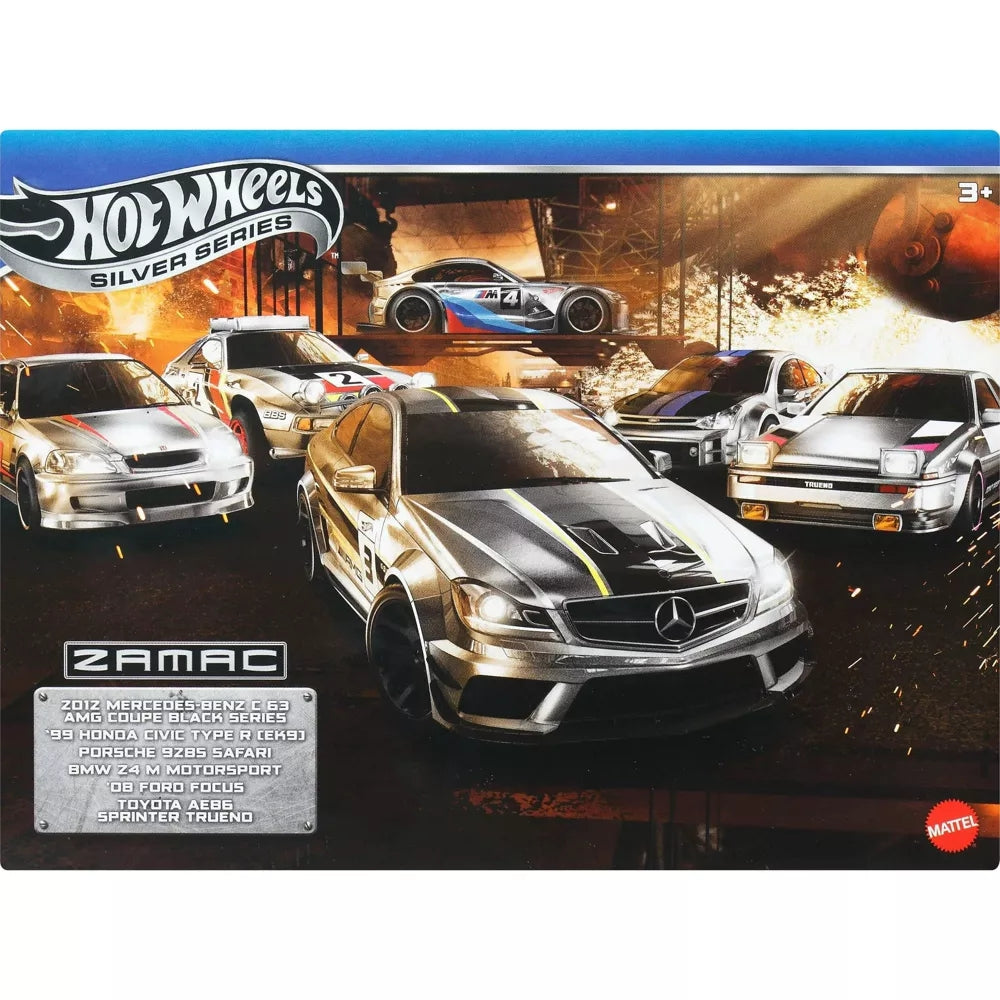 Hot Wheels 50.º Aniversario ZAMAC Flames Series 2018 - FRN23-FRN24 - Conjunto completo