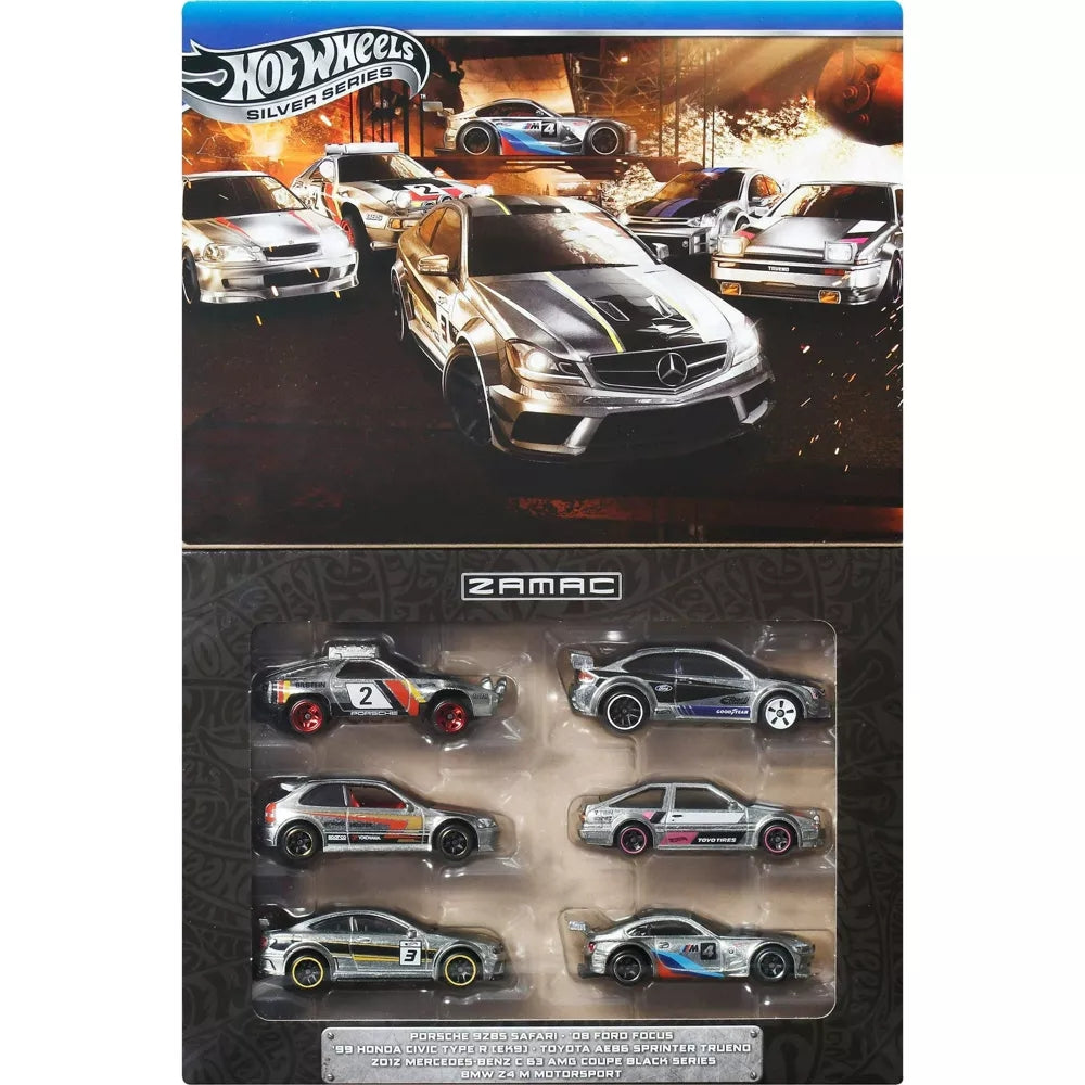 Hot Wheels 50.º Aniversario ZAMAC Flames Series 2018 - FRN23-FRN24 - Conjunto completo