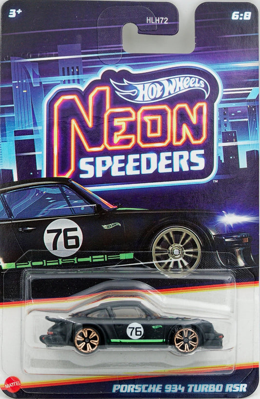 Hot Wheels 2017 Nissan GT-R (R35) - Série Neon Speeders 2023 - HLH75 - Plus (+) une Hot Wheel en bonus