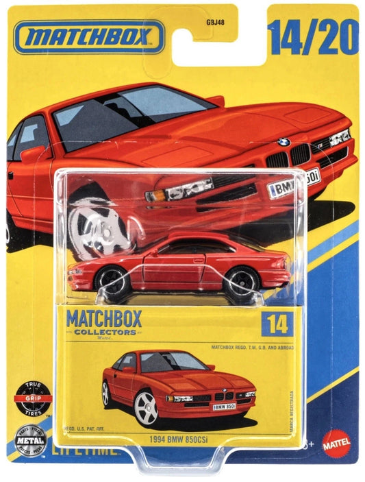 BMW E30 M3 HVW08 de 1993, collectionneurs MATCHBOX, Premium avec pneus True Grip