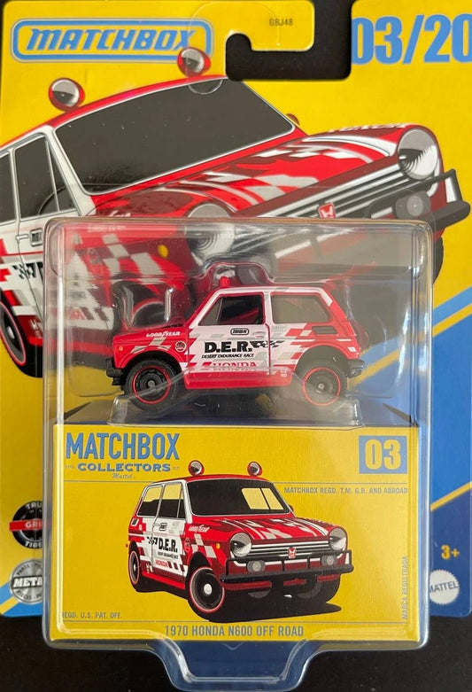 MATCHBOX Collectors 1970 Honda N600 Off-road JCL34 - Premium with True Grip Tires
