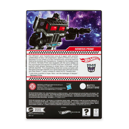 Hot Wheels Transformers Nemesis Prime - JCP67