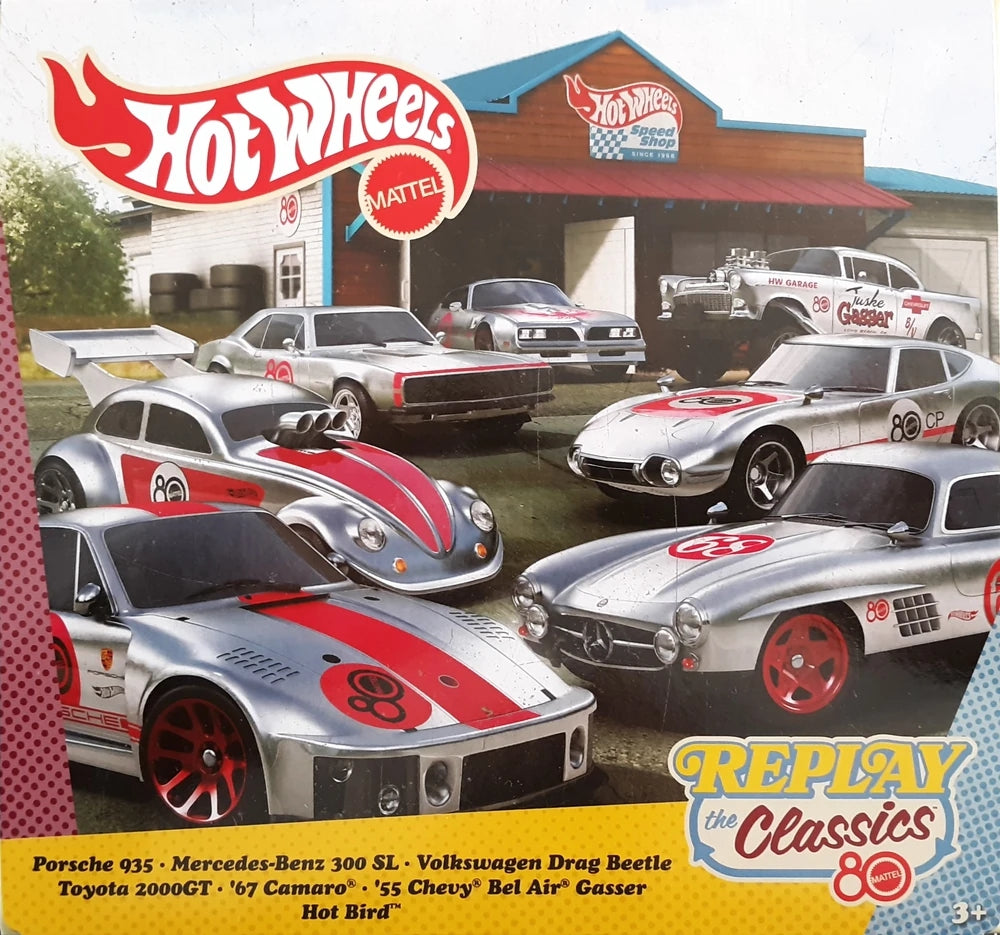 Hot Wheels Replay the Classics Multipack JHF01 - ZAMAC - 2025 Walmart Exclusive