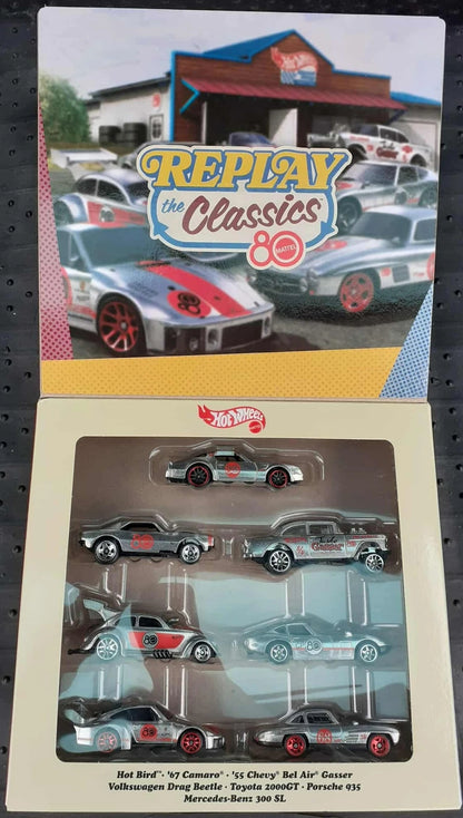 Hot Wheels Replay the Classics Multipack JHF01 - ZAMAC - 2025 Walmart Exclusive