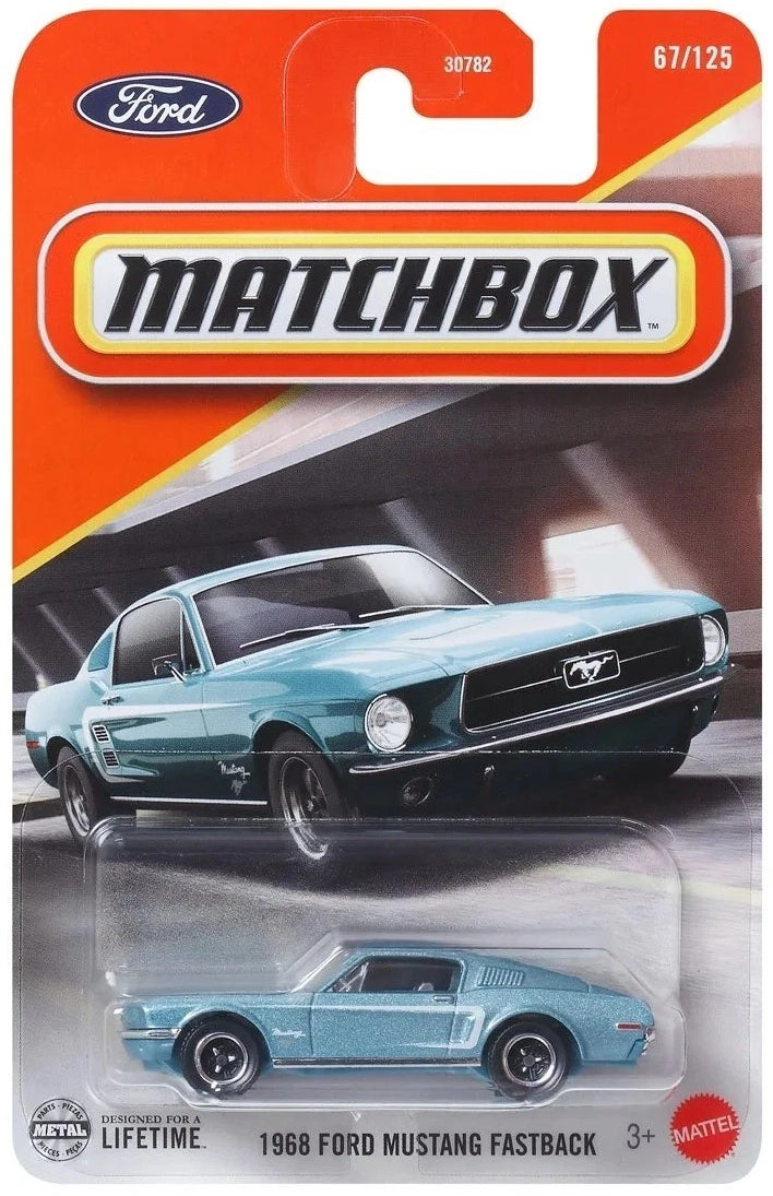 MATCHBOX 1968 Ford Mustang Fastback JHM12