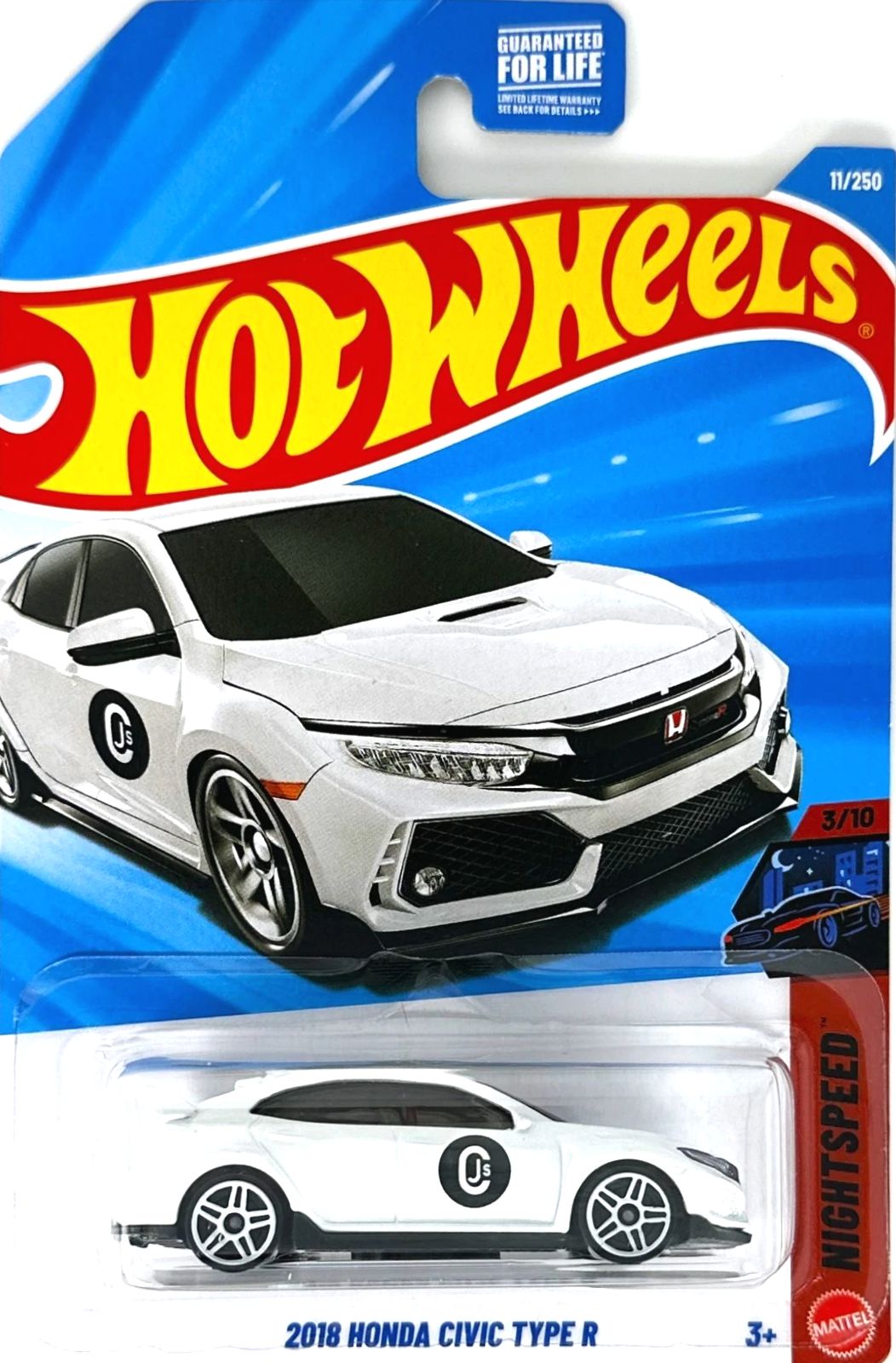Hot Wheels 2018 Honda Civic Type R JJH88