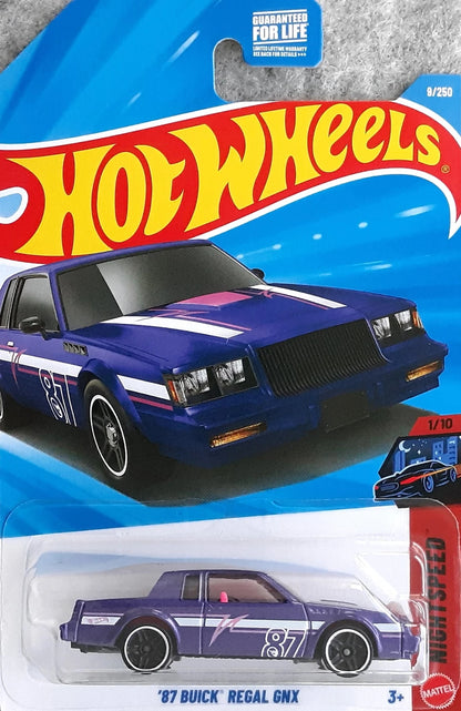 Hot Wheels '87 Buick Regal GNX HW Nightspeed JJM00 - 2026 Treasure Hunt