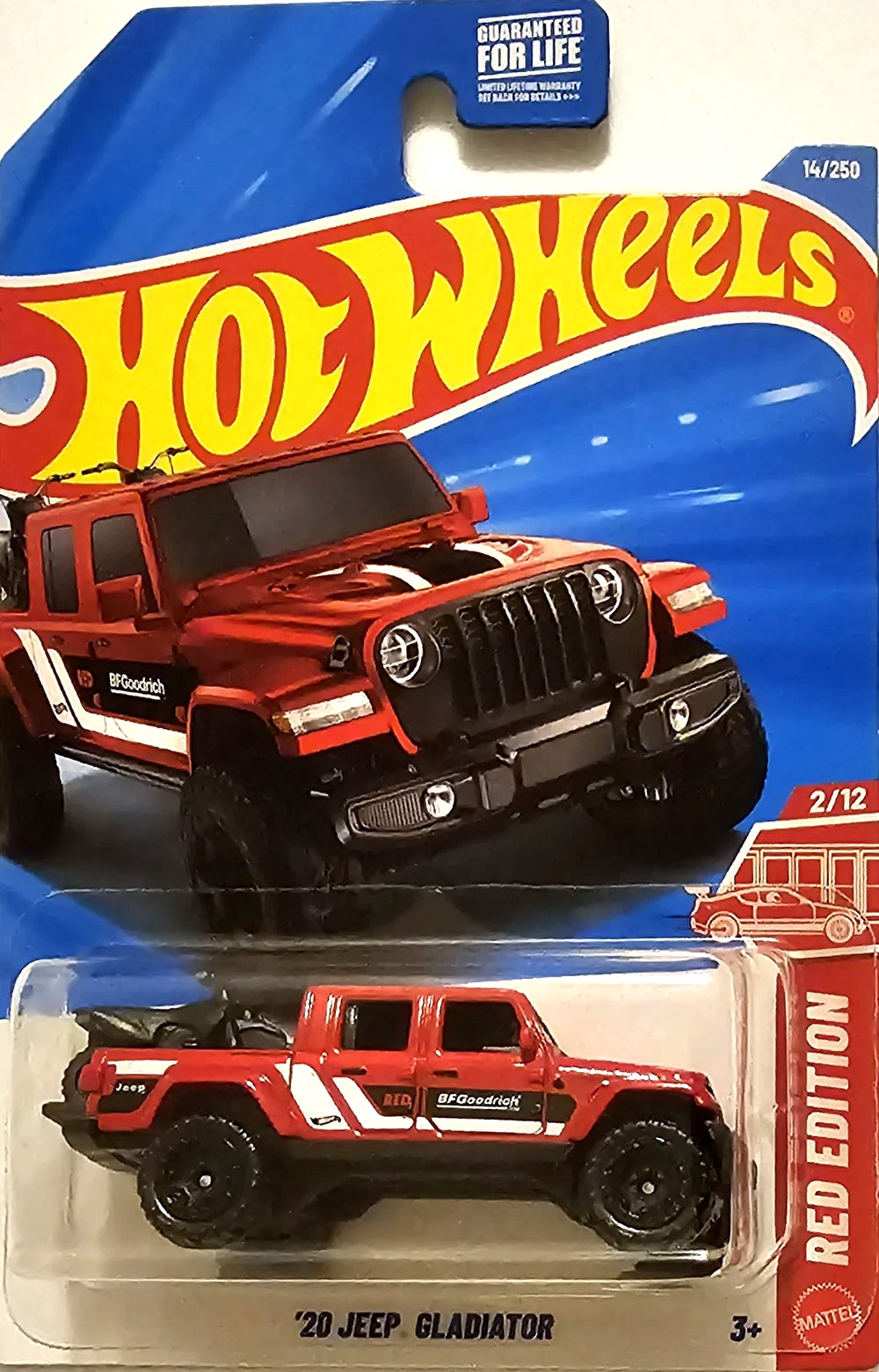 Hot Wheels Dodge Power Wagon HW Red Edition GTD54 '70 - Exclusivité Target - Plus (+) une Hot Wheel en bonus