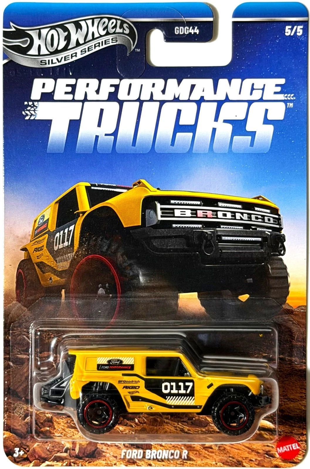Hot Wheels Mud Runners Off-Road Series 2023 - GDG44-HLK20 - Conjunto completo
