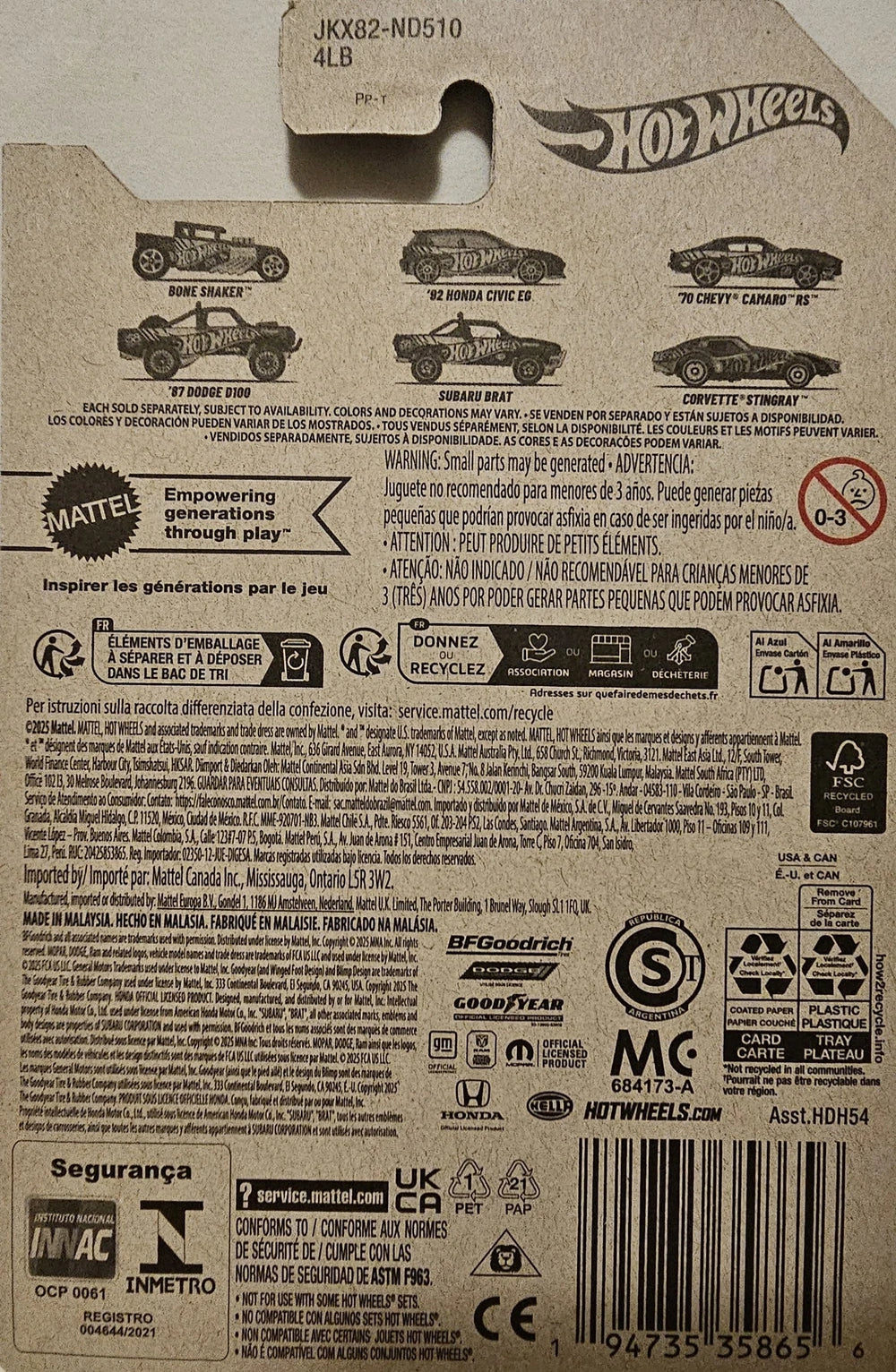 Hot Wheels 2017 Nissan GT-R (R35) - Serie Neon Speeders 2023 - HLH75 - Más (+) un Hot Wheel de regalo