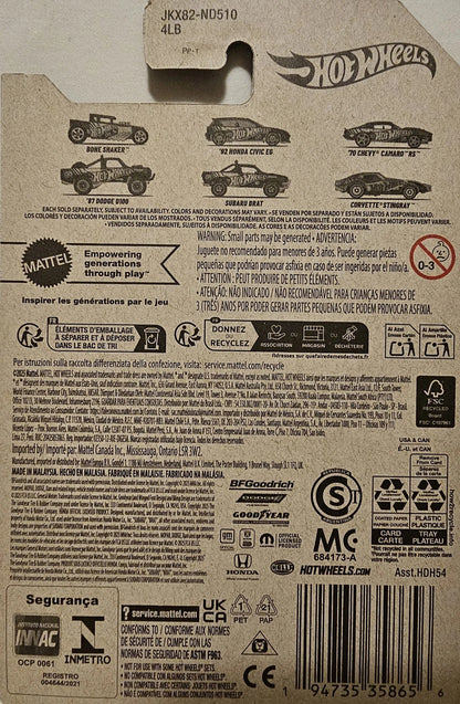 Hot Wheels 2017 Nissan GT-R (R35) - Serie Neon Speeders 2023 - HLH75 - Más (+) un Hot Wheel de regalo