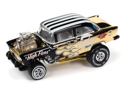 Johnny Lightning 1955 Chevy Bel Air Zinger (AW Exclusive) - JLCC011 - Limited Edition - Gasser