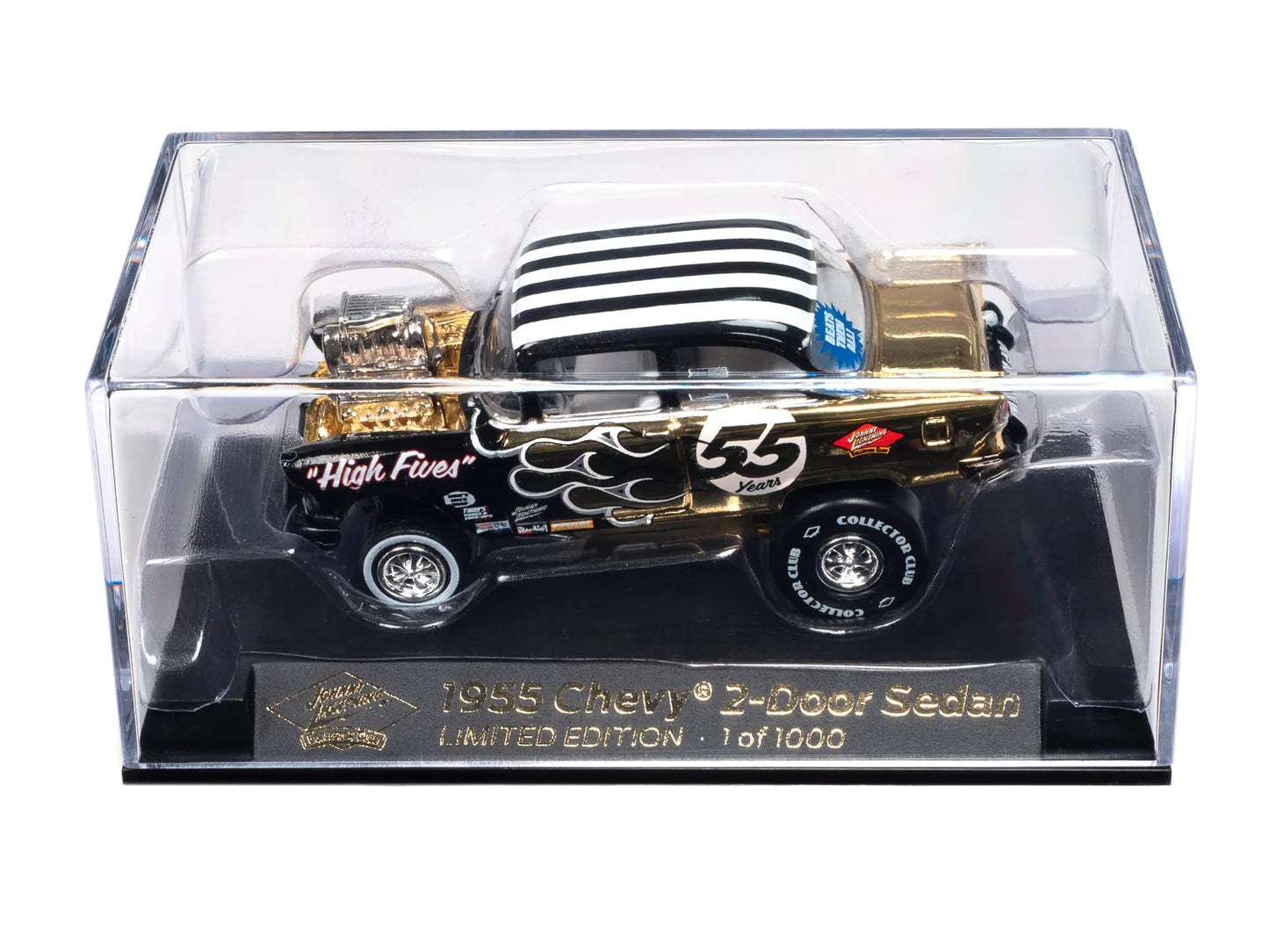 Johnny Lightning 1955 Chevy Bel Air Zinger (AW Exclusive) - JLCC011 - Limited Edition - Gasser