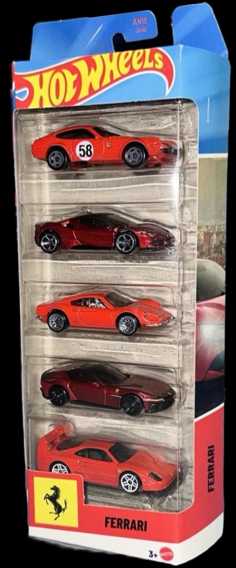Hot Wheels Ferrari 5-Pack 2026 JLN12