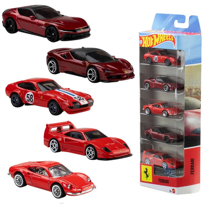 Hot Wheels Ferrari 5-Pack 2026 JLN12