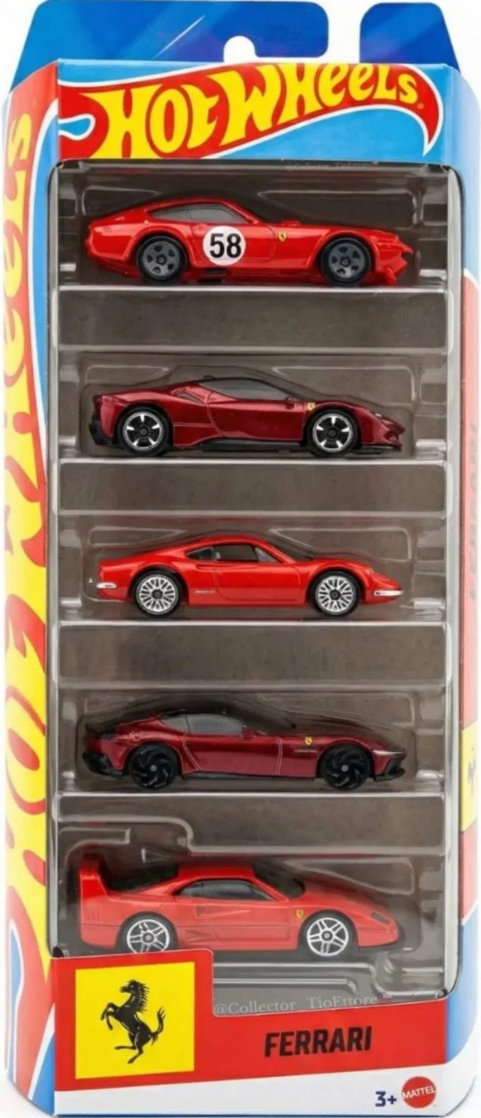 Hot Wheels Ferrari 5-Pack 2026 JLN12