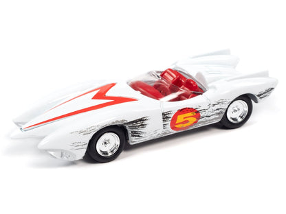 Johnny Lightning Speed Racer Mach 5 Japan - Race Worn Version - JLPC004-JLSP159 - 1:64