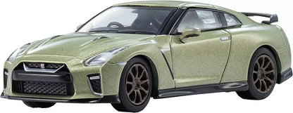 Kyosho Mini Car & Book - Nissan GT-R Premium Edition T-Spec - Limited – Millennium Jade Green Metallic - K07067TJ