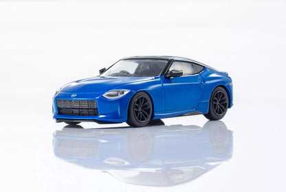 Kyosho Mini Car & Book - Nissan Fairlady Z - Limited Edition – Blue - K07117BL