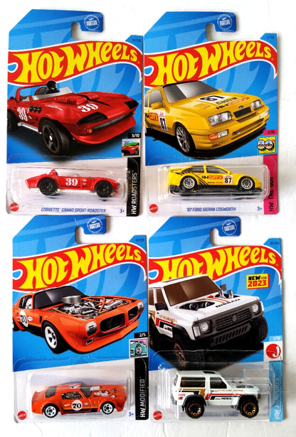 Hot Wheels Kroger Exclusive Set of 4 - 2023 -  HKL44-HKL51