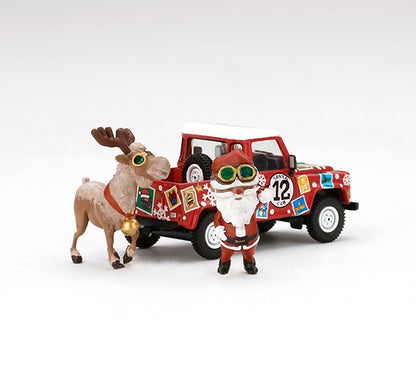 MINI GT Land Rover Defender 90 Pickup -  Christmas Edition #320 - MGT00320-R