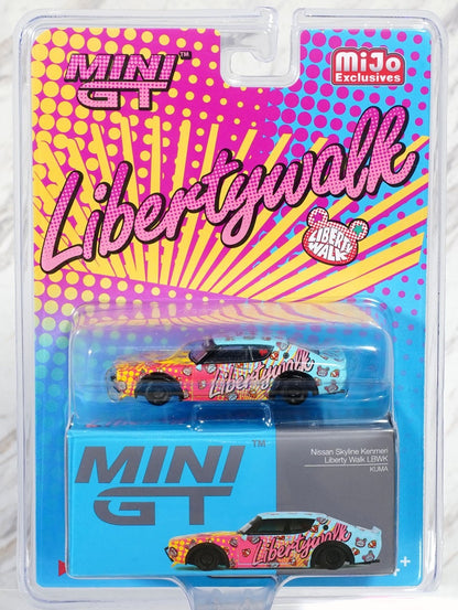 Mini GT Nissan Skyline Kenmeri Liberty Walk LBWK KUMA - MGT00698-MJC - Limited Edition