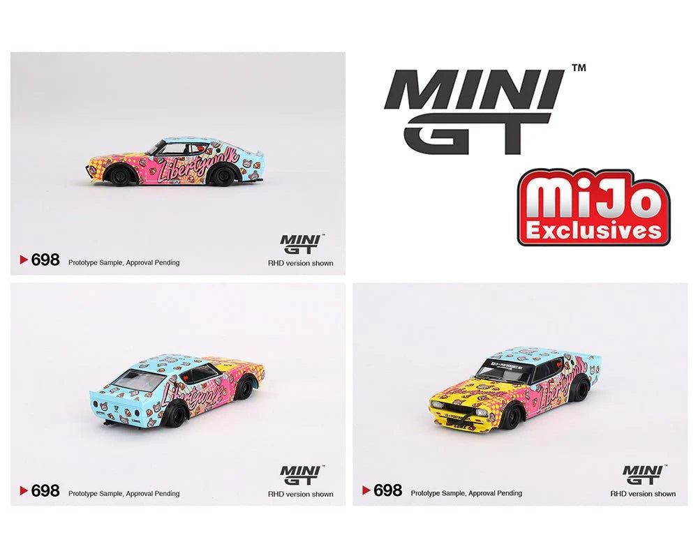 Mini GT Nissan Skyline Kenmeri Liberty Walk LBWK KUMA - MGT00698-MJC - Limited Edition