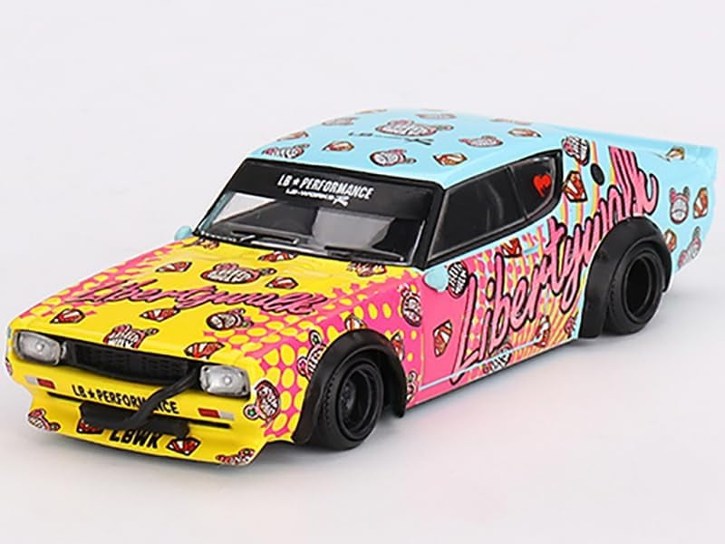 Mini GT Nissan Skyline Kenmeri Liberty Walk LBWK KUMA - MGT00698-MJC - Limited Edition