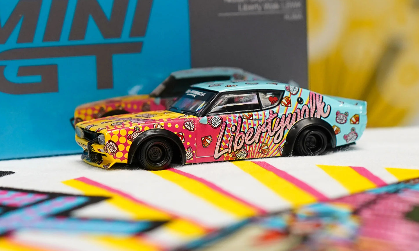 Mini GT Nissan Skyline Kenmeri Liberty Walk LBWK KUMA - MGT00698-MJC - Limited Edition