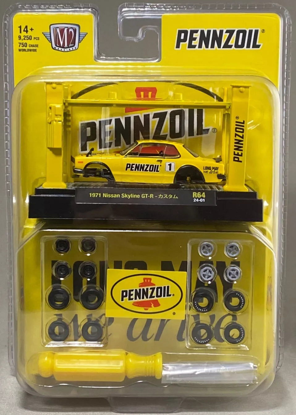 1971 Nissan Skyline GT-R R64 Model Kit | M2 Machines – Magnonus ...