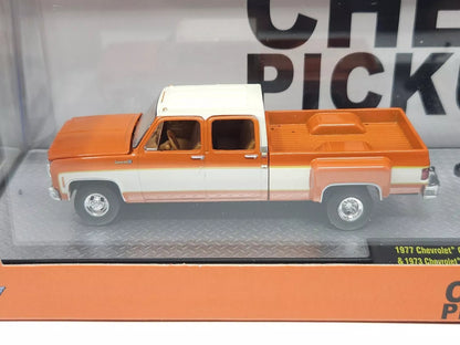 M2 Machines 1977 Chevrolet Cheyenne Super 30 and 1973 Chevrolet Truck R73 24-06