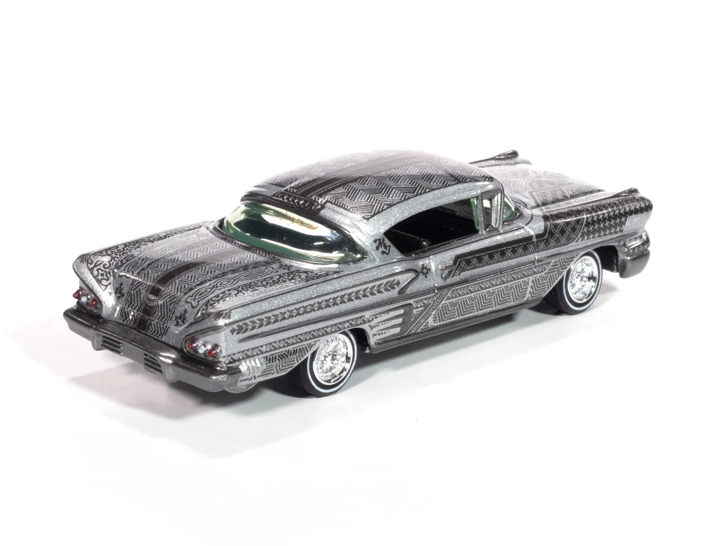 Johnny Lightning 1958 Chevy Impala Lowrider (AW Exclusive) - SCM192 - Limited Edition