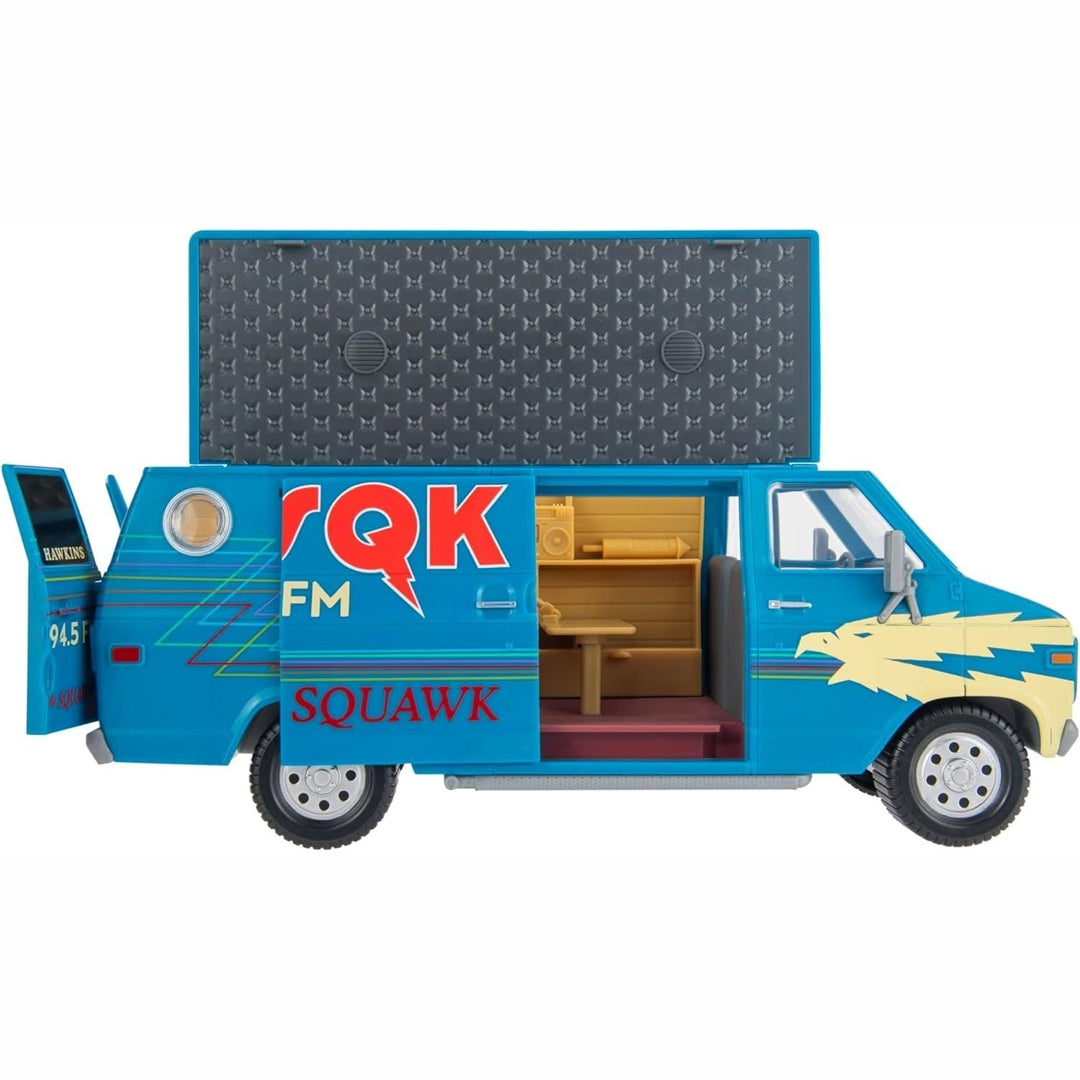 Stranger Things WSQK Squawk Van Playset with Steve Harrington Figure
