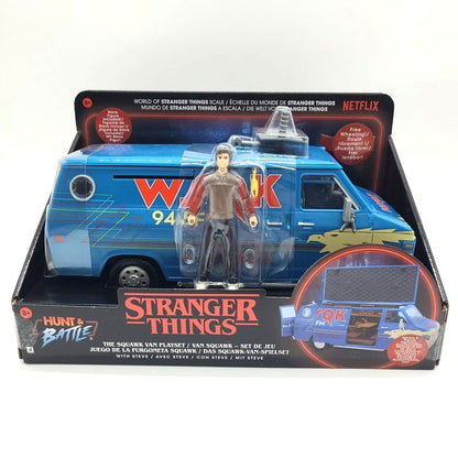 Stranger Things WSQK Squawk Van Playset with Steve Harrington Figure