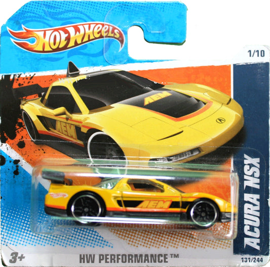 Hot Wheels Acura NSX HW Performance T9838 - Short Card