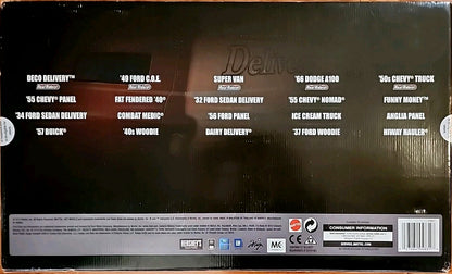 Hot Wheels 50.º Aniversario ZAMAC Flames Series 2018 - FRN23-FRN24 - Conjunto completo